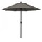 California Umbrella 9' Bronze Aluminum Market Patio Umbrella, Pacifica Taupe 194061337752 - alternate 1
